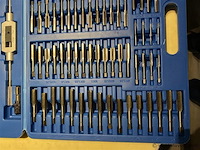 Tap en snij set 110-delig metrisch tungsten staal - afbeelding 5 van  8