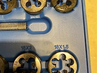 Tap en snij set 110-delig metrisch tungsten staal - afbeelding 7 van  8