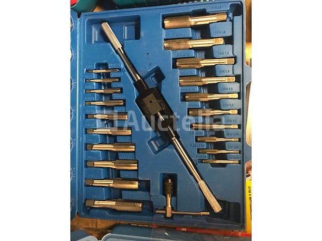 Tap en snij set 110tap en snijset 110-delig metrisch tungsten staal schroefdraad reparatieset tap en snij set 45-delig metrisch tungsten staal-delig metrisch tungsten staal - afbeelding 3 van  11