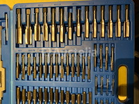 Tap en snij set 110tap en snijset 110-delig metrisch tungsten staal schroefdraad reparatieset tap en snij set 45-delig metrisch tungsten staal-delig metrisch tungsten staal - afbeelding 2 van  11