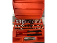 Tap en snij set 110tap en snijset 110-delig metrisch tungsten staal schroefdraad reparatieset tap en snij set 45-delig metrisch tungsten staal-delig metrisch tungsten staal - afbeelding 10 van  11