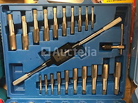 Tap en snij set 110tap en snijset 110-delig metrisch tungsten staal schroefdraad reparatieset tap en snij set 45-delig metrisch tungsten staal-delig metrisch tungsten staal - afbeelding 2 van  11