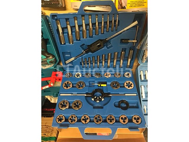 Tap en snij set 110tap en snijset 110-delig metrisch tungsten staal schroefdraad reparatieset tap en snij set 45-delig metrisch tungsten staal-delig metrisch tungsten staal - afbeelding 5 van  11