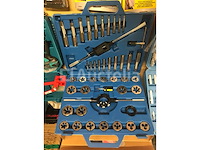 Tap en snij set 110tap en snijset 110-delig metrisch tungsten staal schroefdraad reparatieset tap en snij set 45-delig metrisch tungsten staal-delig metrisch tungsten staal - afbeelding 5 van  11