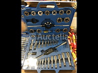 Tap en snij set 45-delig metrisch tungsten staal - afbeelding 5 van  8