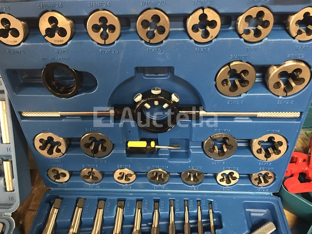 Tap en snij set 45-delig metrisch tungsten staal - afbeelding 7 van  8