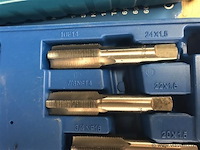 Tap en snij set 45-delig metrisch tungsten staal - afbeelding 2 van  8