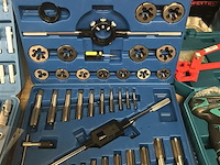 Tap en snij set 45-delig metrisch tungsten staal - afbeelding 1 van  8