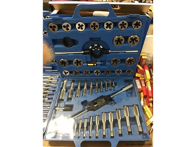 Tap en snij set 45-delig metrisch tungsten staal - afbeelding 5 van  8