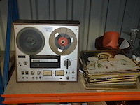 Taperecorder reel to reel sony tc-378, 35 lp's - afbeelding 1 van  7