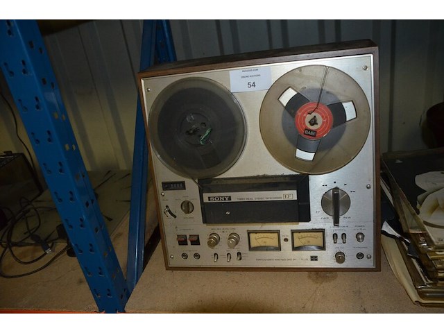 Taperecorder reel to reel sony tc-378, 35 lp's - afbeelding 2 van  7