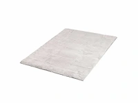 Tapijt 120x160cm mont chalet effen, lamsleren look, antislip achterkant - afbeelding 2 van  2