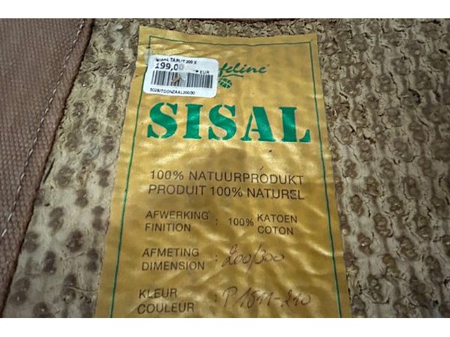 Tapijt sisal - afbeelding 4 van  4