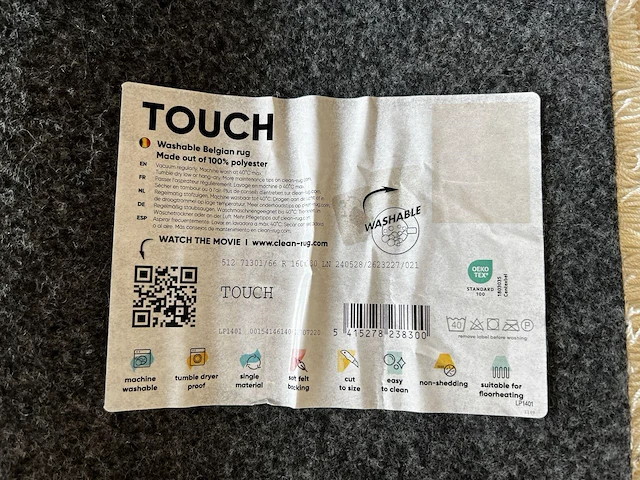 Tapijt touch - afbeelding 2 van  2