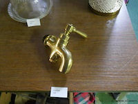 Tapkraan in massief koper - afbeelding 1 van  1