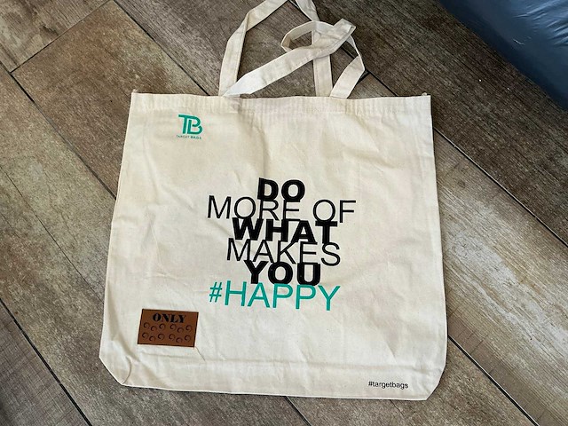 Targetbags katoenen draagtas (978x) - afbeelding 1 van  4