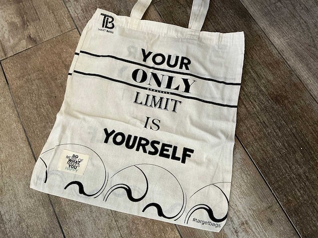 Targetbags katoenen draagtas (978x) - afbeelding 3 van  4