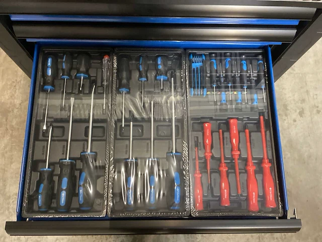 Tarsus gereedschapswagen gereedschapstrolley - gevuld 260-delig - 7 laden - afbeelding 13 van  13