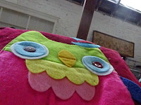 Tarwekussen +2x uilen knuffel - afbeelding 3 van  3