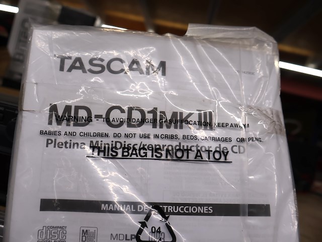 Tascam minidisk - afbeelding 4 van  5