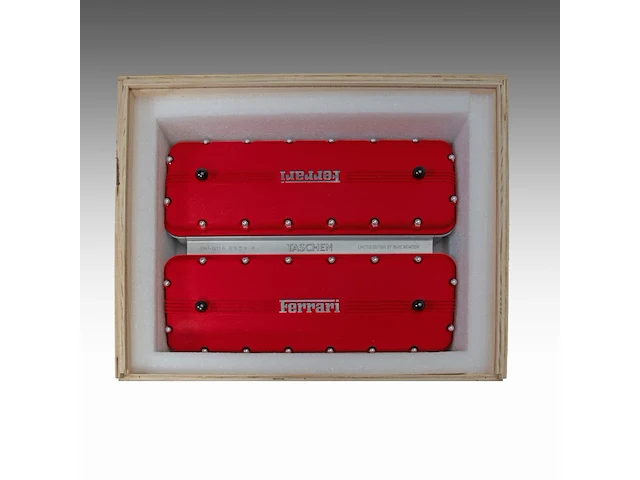 Taschen - "ferrari", collector's edition, n° 509/1947, with ferrari "teaser" portfolio - afbeelding 8 van  16