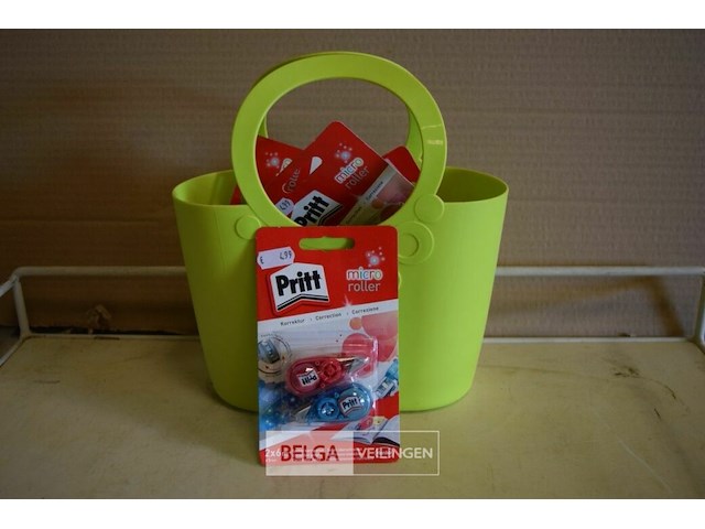 Tasje met 7x2st pritt correction - afbeelding 1 van  2