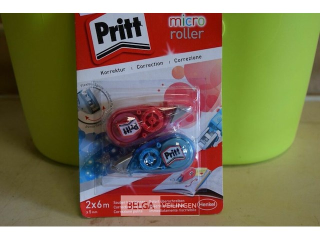 Tasje met 7x2st pritt correction - afbeelding 2 van  2
