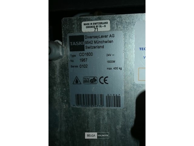 Taski schoonmaakmachine - afbeelding 10 van  11