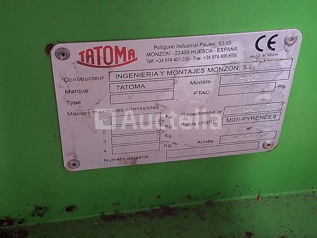 Tatoma mv12 mixer wagon - afbeelding 11 van  19
