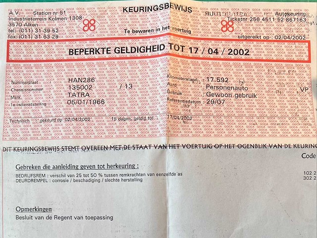 Tatra 603 2.5 v8 serie 2 oldtimer 1966 - afbeelding 62 van  68