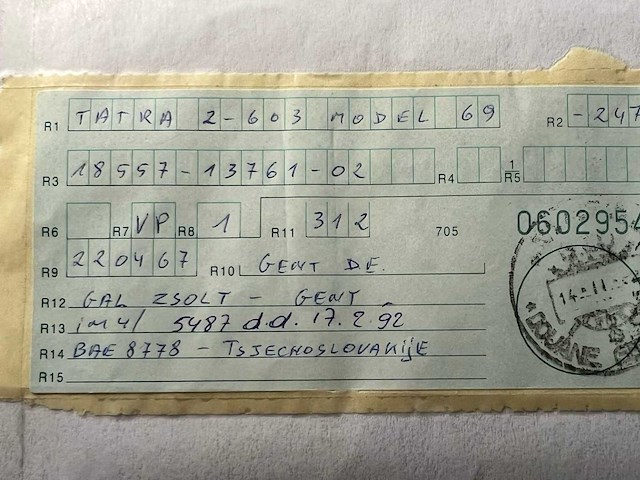 Tatra serie 3 1967 oldtimer - afbeelding 74 van  76