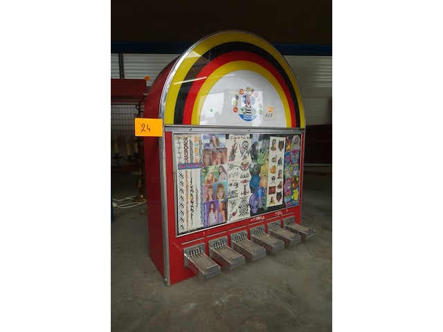 Tattoo-stickerautomaat - afbeelding 1 van  4