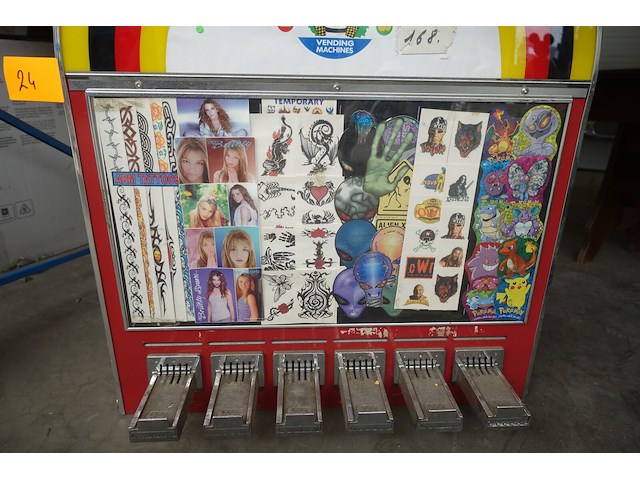Tattoo-stickerautomaat - afbeelding 2 van  4