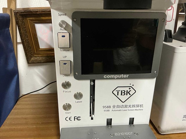 Tbk 958b laser screen machine - afbeelding 2 van  6