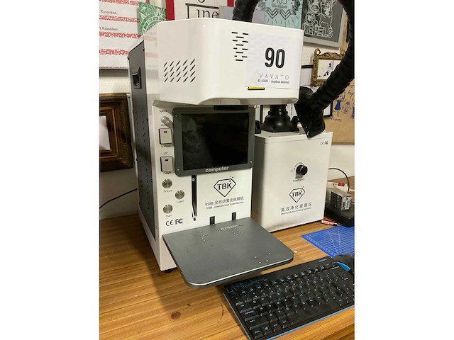 Tbk 958b laser screen machine - afbeelding 3 van  6