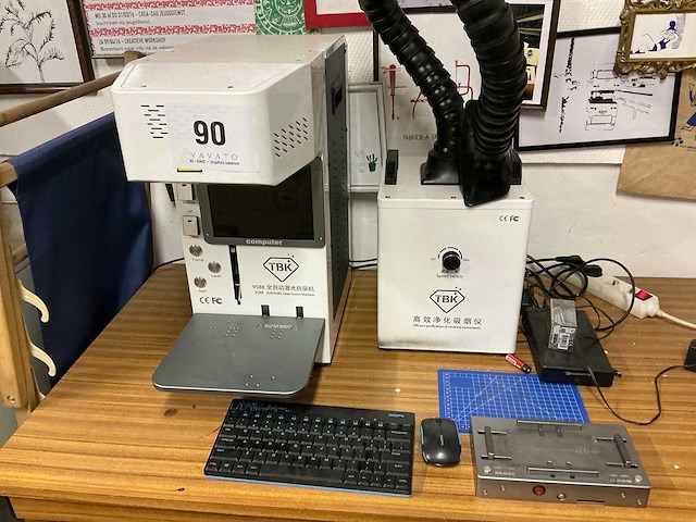 Tbk 958b laser screen machine - afbeelding 6 van  6