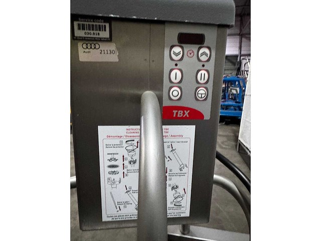 Tbx - dtbx130s2v - turbo mixer / vloeibare flat-soup mixer - afbeelding 3 van  8