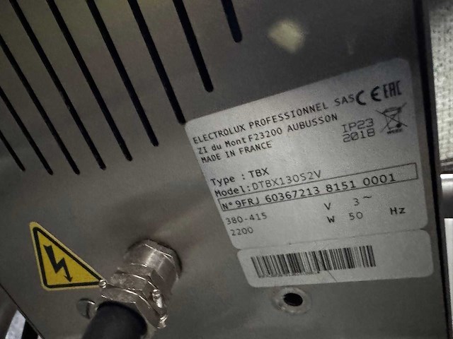 Tbx - dtbx130s2v - turbo mixer / vloeibare flat-soup mixer - afbeelding 5 van  8