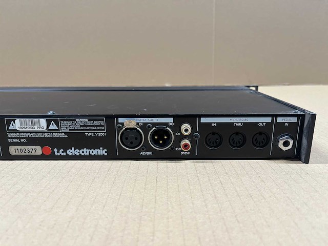 Tc electronics m-2000 multi-effect processor - afbeelding 6 van  6