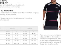 Tca quickdry sportshirt met korte mouwen voor heren, maat s - afbeelding 3 van  4