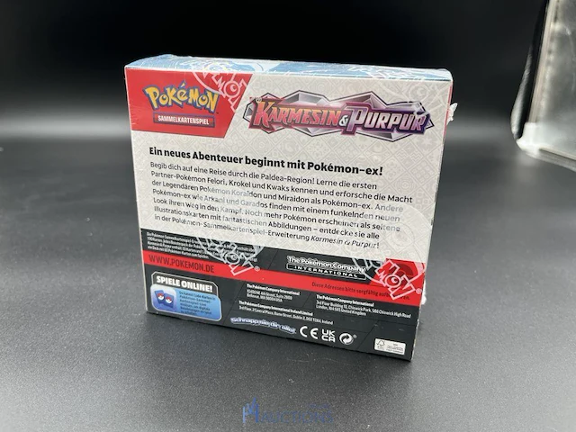 Tcg-boosterbox karmesin & purpur pokémon - duitstalig - afbeelding 5 van  10