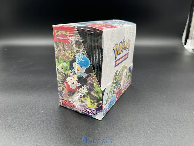 Tcg-boosterbox karmesin & purpur pokémon - duitstalig - afbeelding 3 van  10