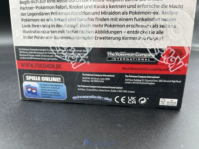 Tcg-boosterbox karmesin & purpur pokémon - duitstalig - afbeelding 6 van  10
