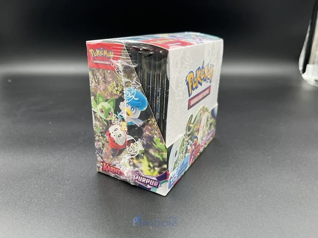 Tcg-boosterbox karmesin & purpur pokémon - duitstalig - afbeelding 3 van  10