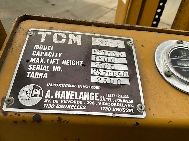 Tcm fg15n2 vorkheftruck - afbeelding 10 van  26