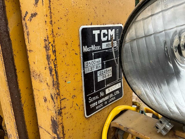 Tcm fg15n2 vorkheftruck - afbeelding 17 van  26