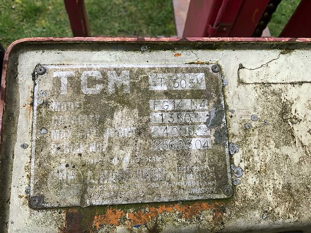 Tcm t505 vorkheftruck - afbeelding 5 van  24