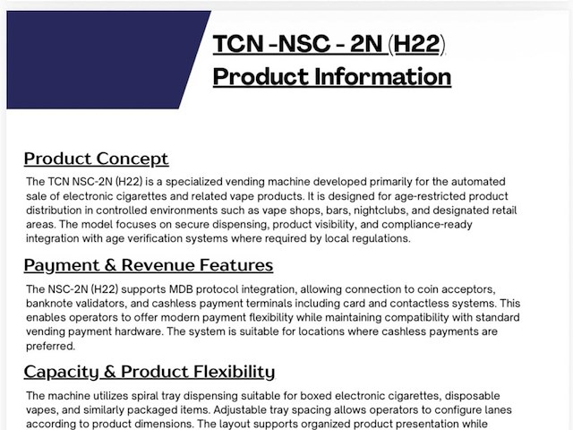Tcn verkoopautomaat - afbeelding 14 van  14