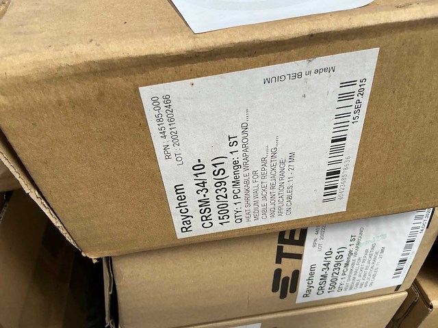 Te raychem crsm-34/10-1500/239 ritsmof (17x) - afbeelding 4 van  10