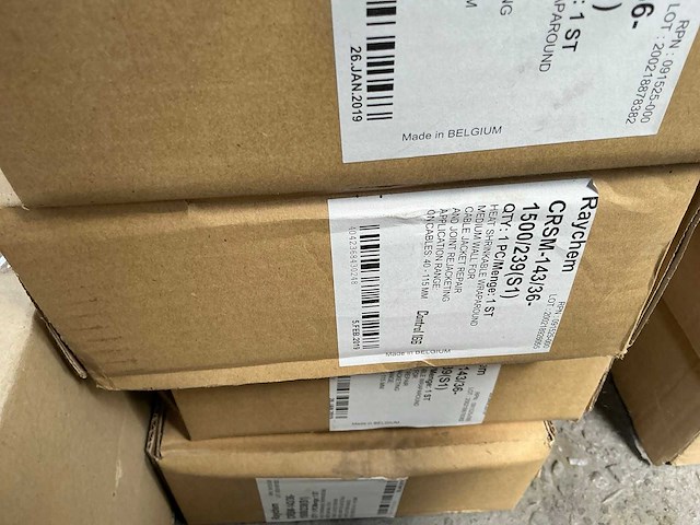 Te raychem crsm-34/10-1500/239 ritsmof (17x) - afbeelding 5 van  10